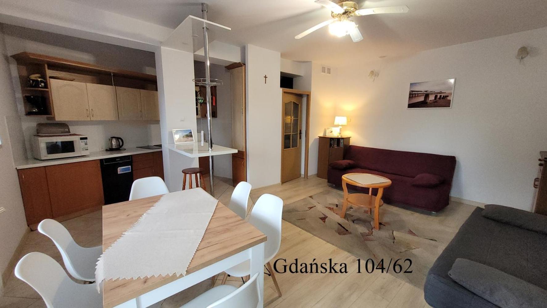 Apartament Gdanska 104/62 Krynica Morska Dış mekan fotoğraf